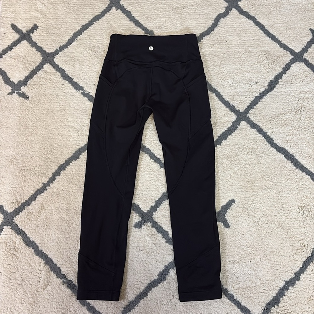 Black Lululemon Leggings - Picture 2 of 4